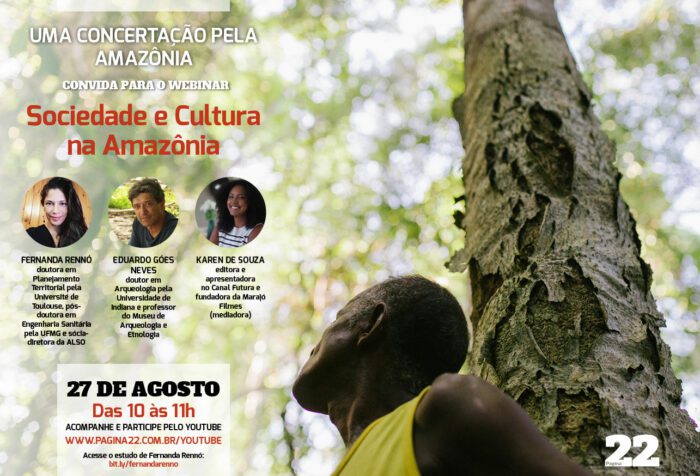 Webinar Concertação da Amazônia sobre sociedade e cultura